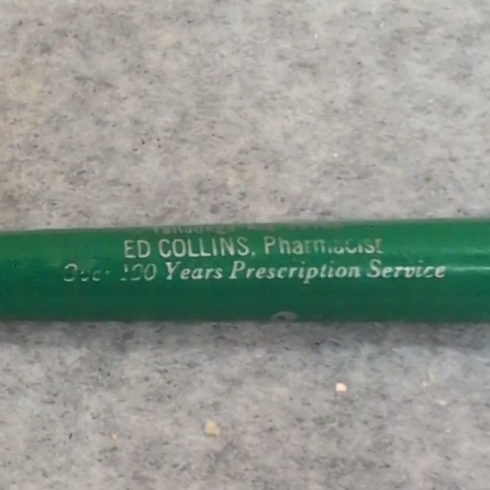 Vintage Henderson‎ Drug Company Readyriter Pen Pharmacy Pharmacist Talladega AL - Picture 3 of 5